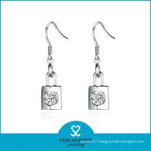 Free Sample Fashion Silver Earrings From China (J-0153-E)